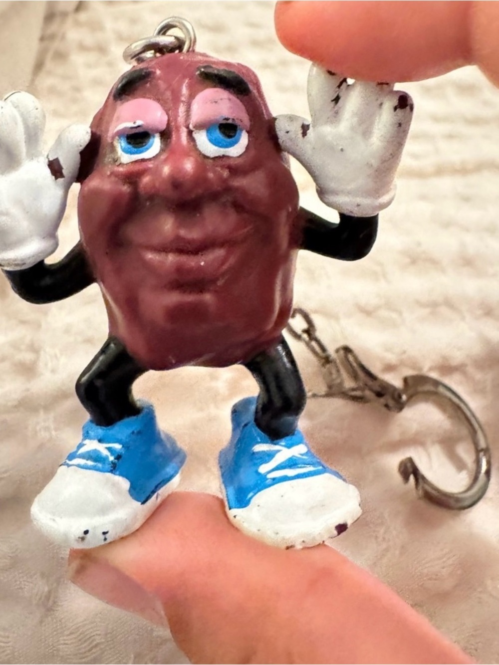 California raisin Keychain